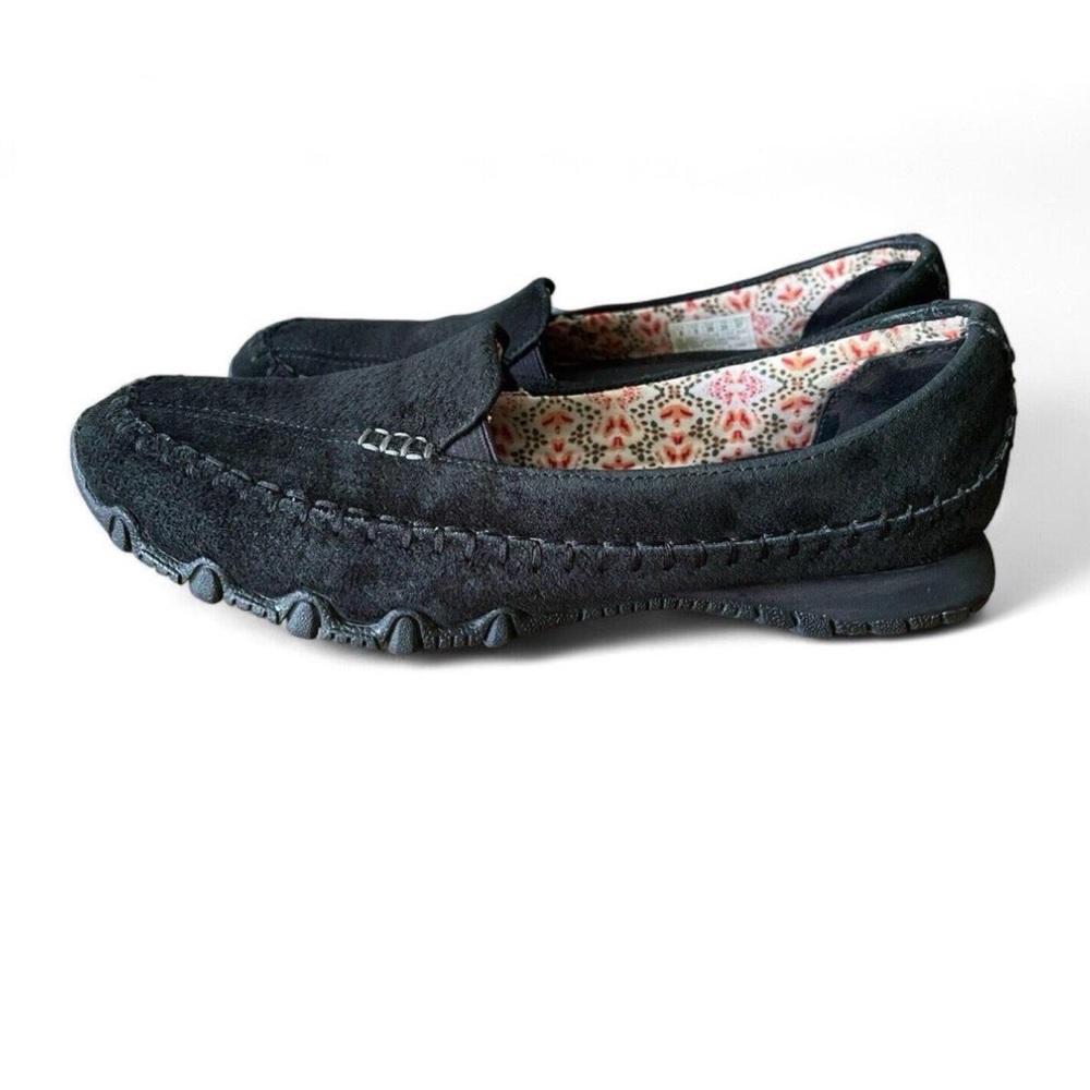 Skechers Black Flats Slip-On Loafers